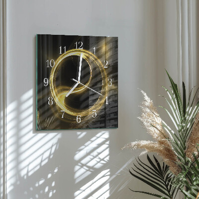Orologio quadrato Circolo di astrazione