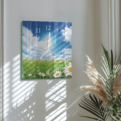Orologio quadrato Fiori di ciliegio