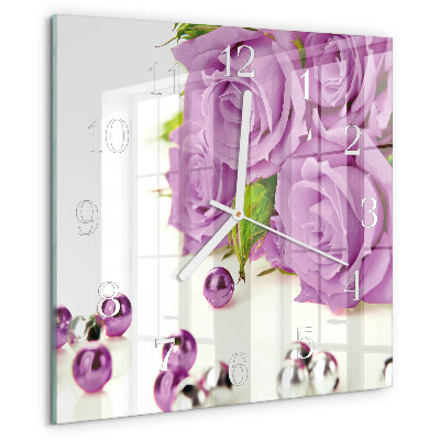 Orologio quadrato Rose