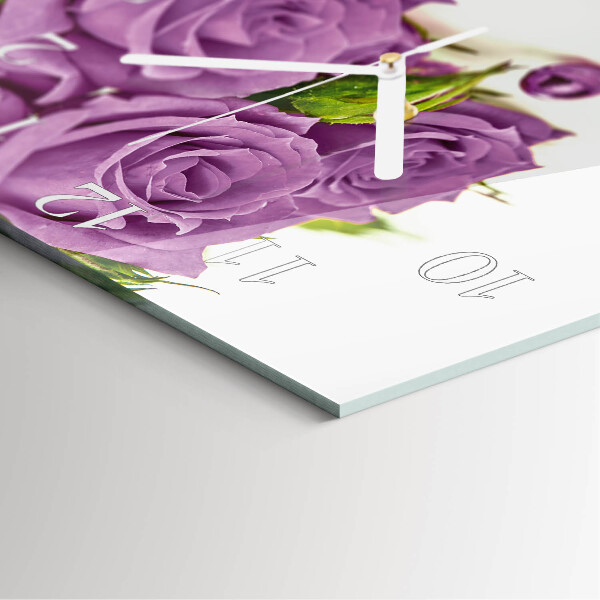 Orologio quadrato Rose