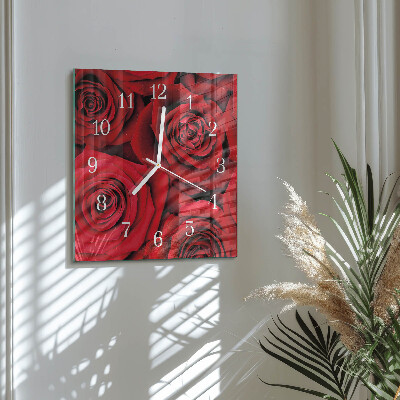 Orologio quadrato Rose