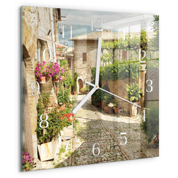 Orologio quadrato Viale dei Fiori