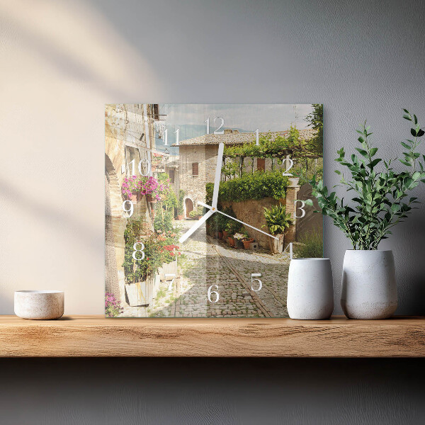 Orologio quadrato Viale dei Fiori