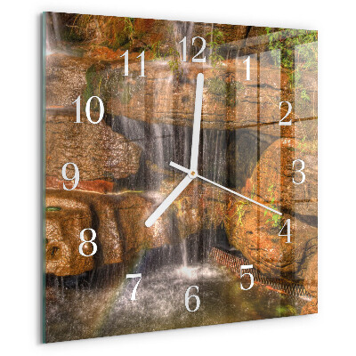 Orologio quadrato Cascata