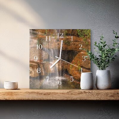 Orologio quadrato Cascata