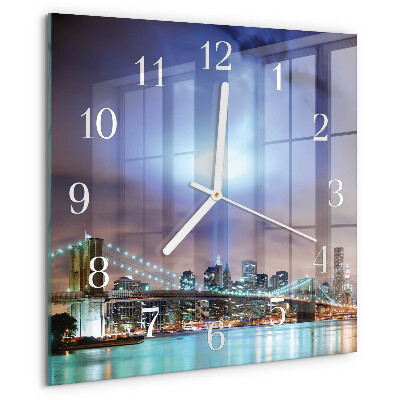 Orologio quadrato Notte dell'orizzonte