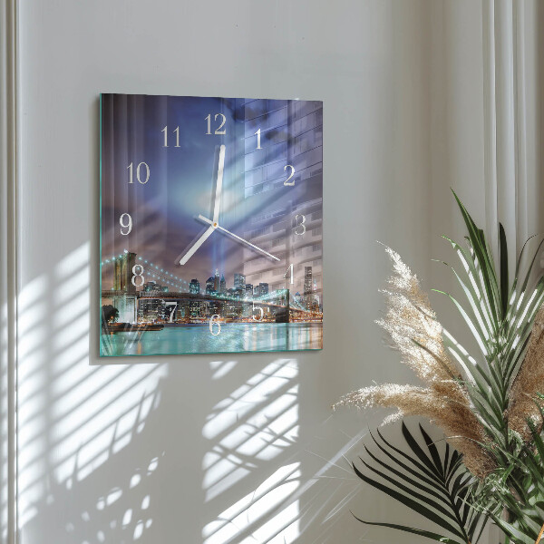 Orologio quadrato Notte dell'orizzonte