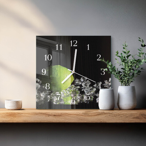 Orologio quadrato Carbonato di calcio