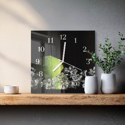 Orologio quadrato Carbonato di calcio