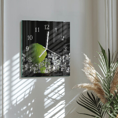 Orologio quadrato Carbonato di calcio