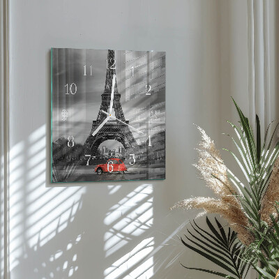 Orologio quadrato Auto della Torre Eiffel