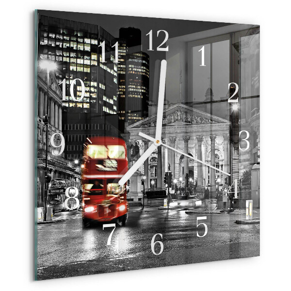 Orologio quadrato autobus di Londra
