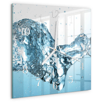 Orologio quadrato Acqua