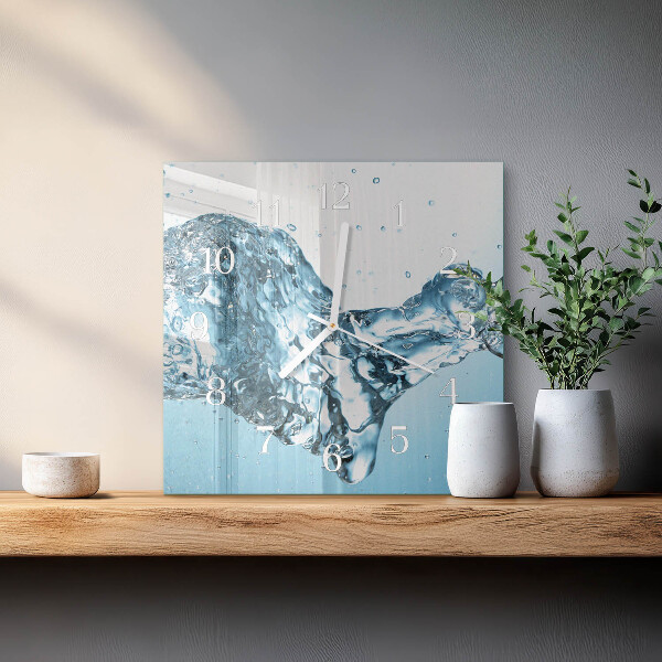 Orologio quadrato Acqua