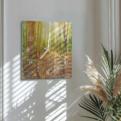 Orologio quadrato Sentiero forestale
