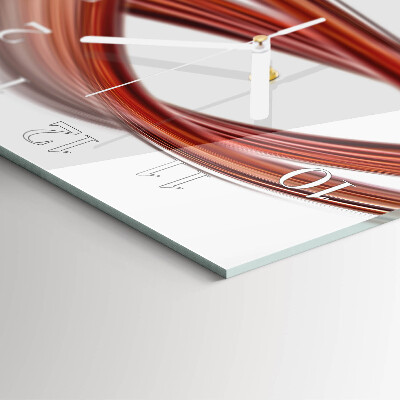 Orologio quadrato Linee astratte
