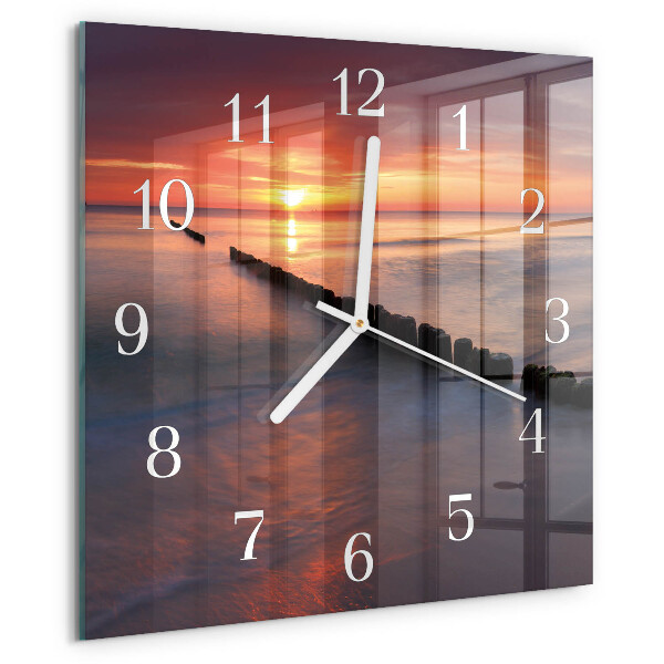 Orologio quadrato Sole del Mare