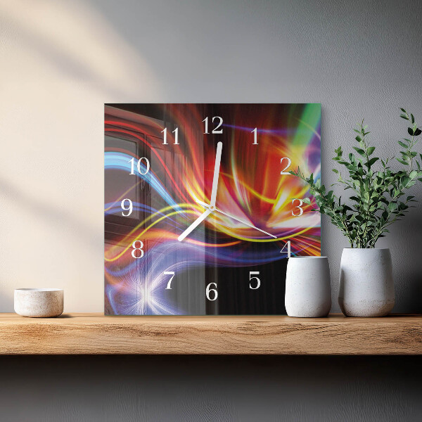 Orologio quadrato Arte astratta