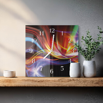 Orologio quadrato Arte astratta