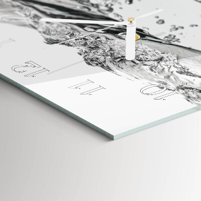 Orologio quadrato Acqua