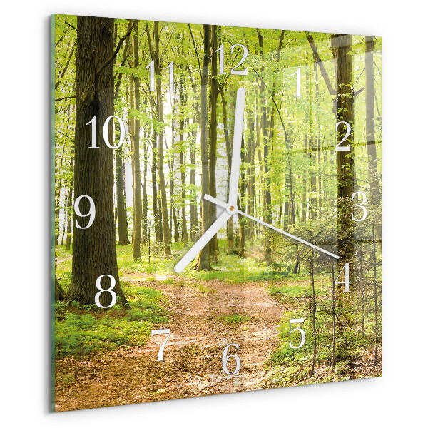 Orologio quadrato Foresta