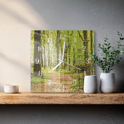 Orologio quadrato Foresta