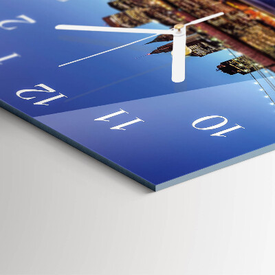 Orologio quadrato Ponte orizzontale
