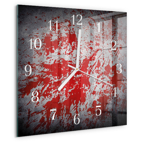 Orologio quadrato Macchie