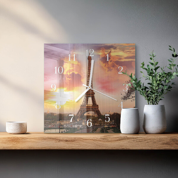Orologio quadrato Torre Eiffel Parigi