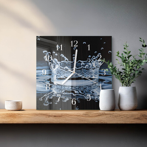 Orologio quadrato Acqua