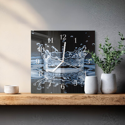 Orologio quadrato Acqua