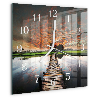 Orologio quadrato Ponte di Meadow