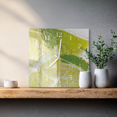 Orologio quadrato Acqua di calce