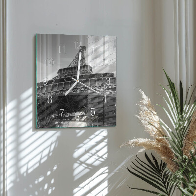 Orologio quadrato Torre Eiffel Parigi