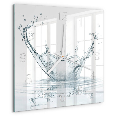 Orologio quadrato Acqua
