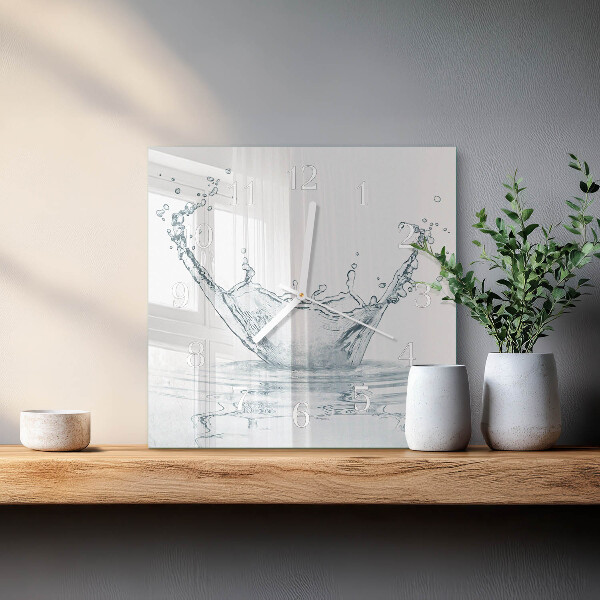 Orologio quadrato Acqua