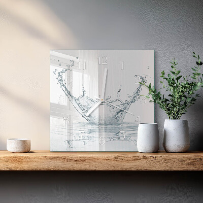 Orologio quadrato Acqua