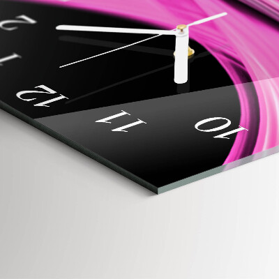 Orologio quadrato Linee astratte