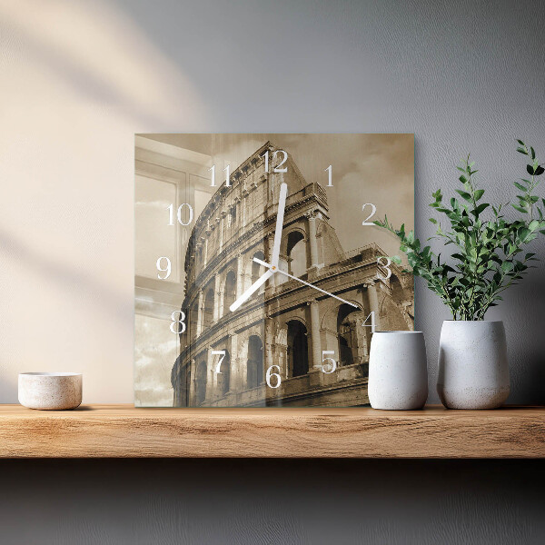 Orologio quadrato Colosseo di Seppia