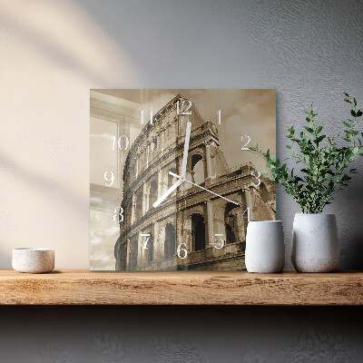 Orologio quadrato Colosseo di Seppia