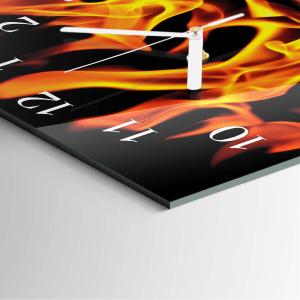 Orologio quadrato Fuoco