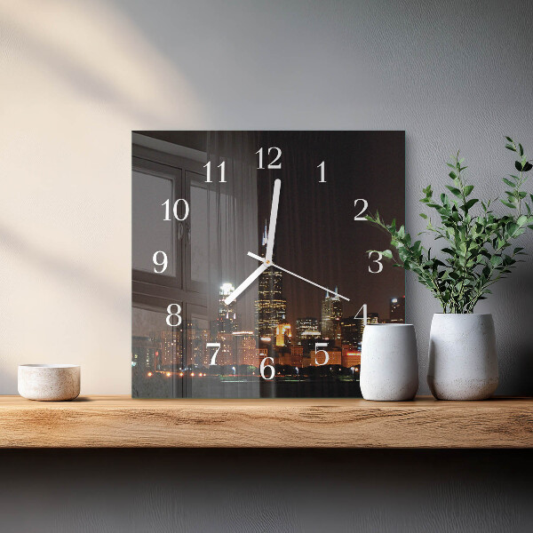 Orologio quadrato Notte dell'orizzonte
