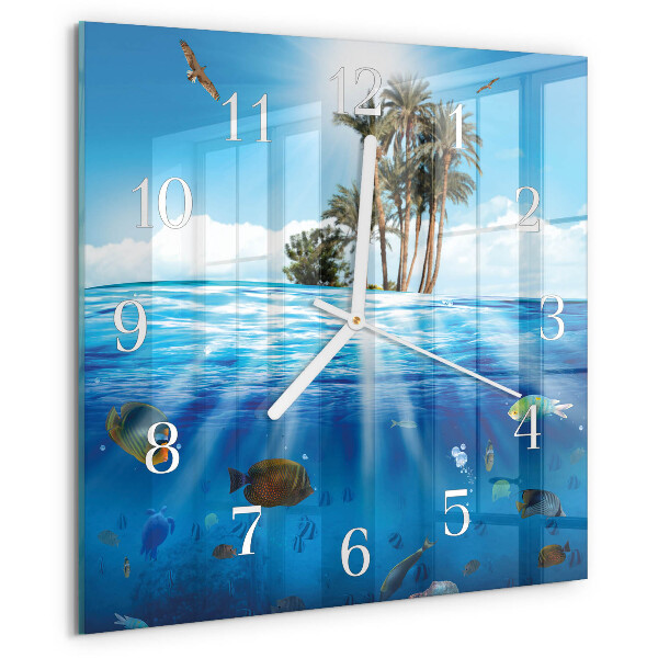 Orologio quadrato Isola dei Pesci