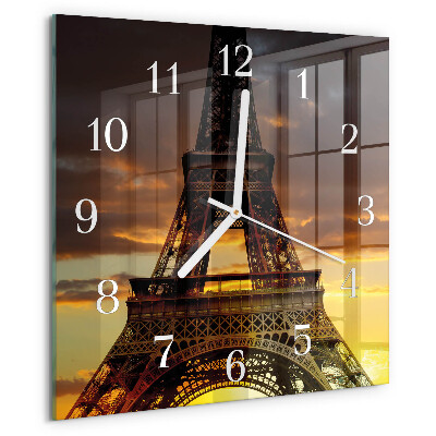 Orologio quadrato Torre Eiffel Parigi