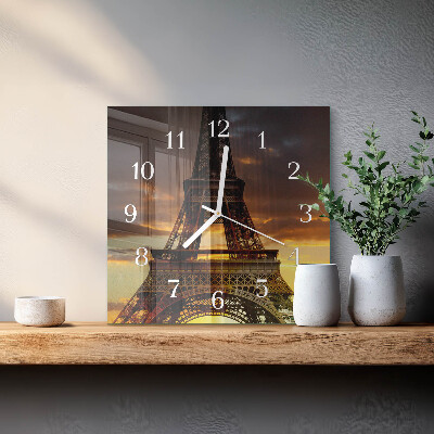 Orologio quadrato Torre Eiffel Parigi