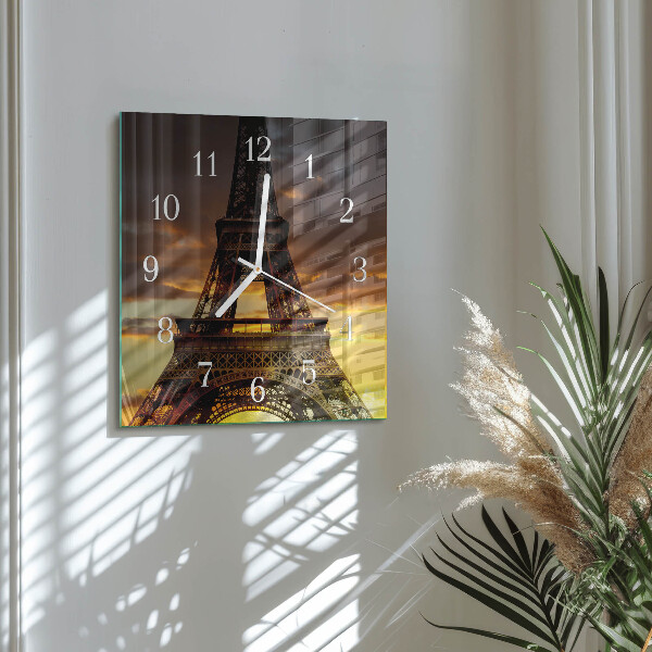 Orologio quadrato Torre Eiffel Parigi
