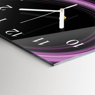 Orologio quadrato Linee astratte