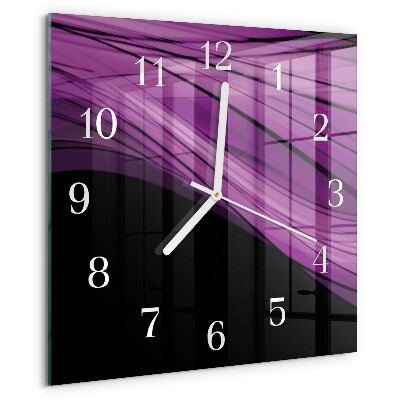 Orologio quadrato Astrazione