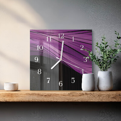 Orologio quadrato Astrazione