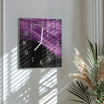 Orologio quadrato Astrazione